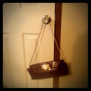 Anne Klein lion red aligator